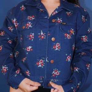 Brand New Wrangler Floral Jacket